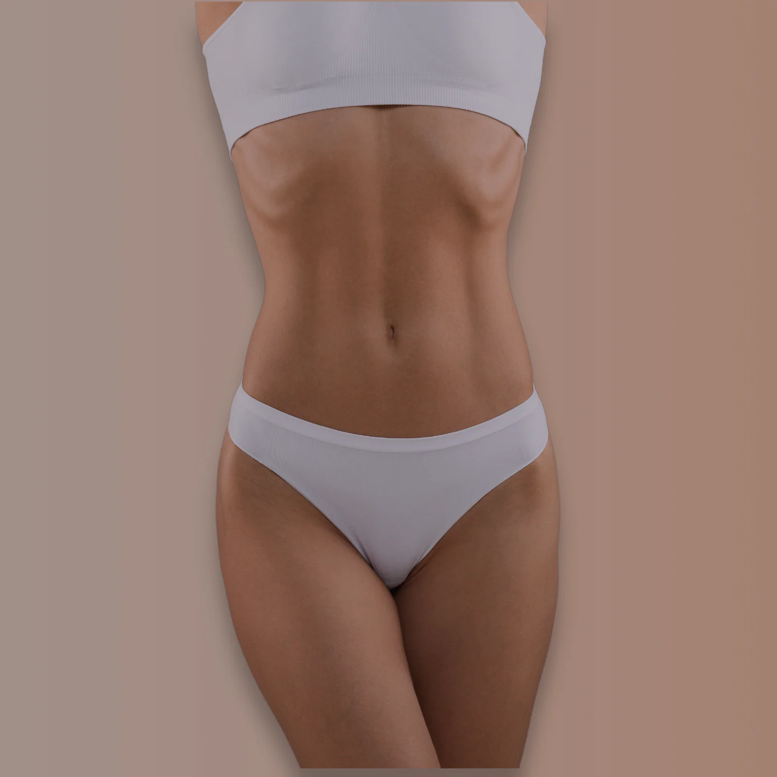 Representación editorial del contorno abdominal